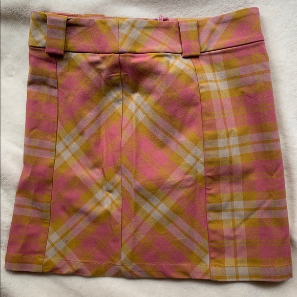 Plaid urban outfitters mini skirt - Picture 3 of 4